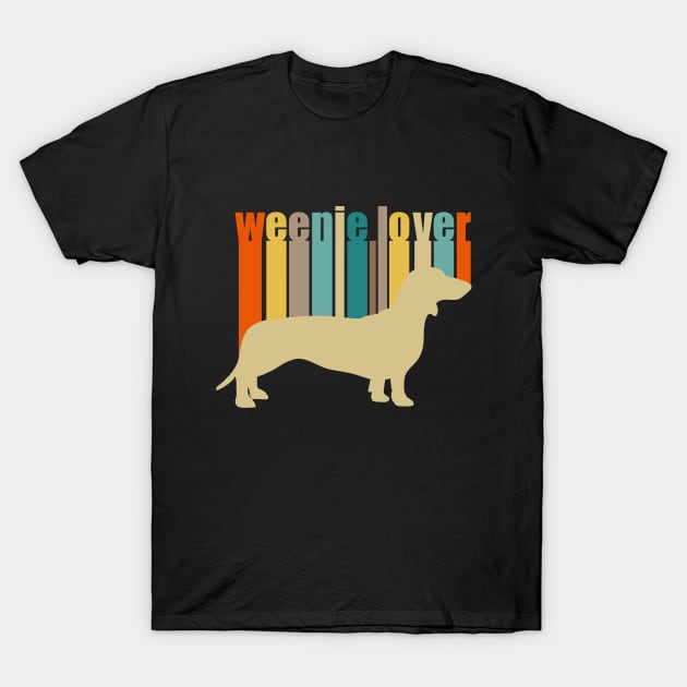 Weenie Lover T-Shirt by Ubold